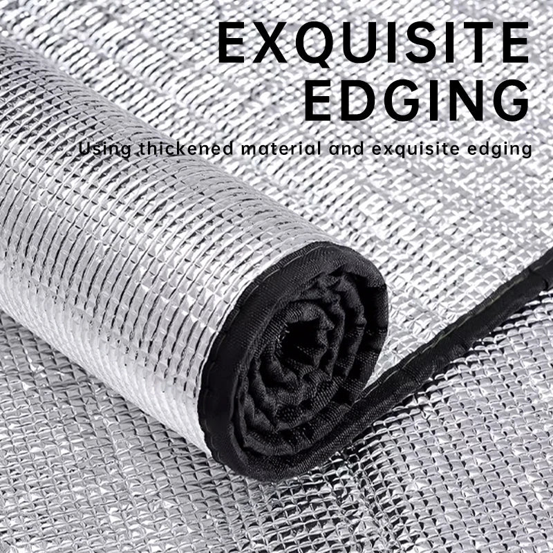Outdoor Picnic Moisture-Proof Pad – Double-Sided Thick Aluminum Film Waterproof Beach & Camping Mat