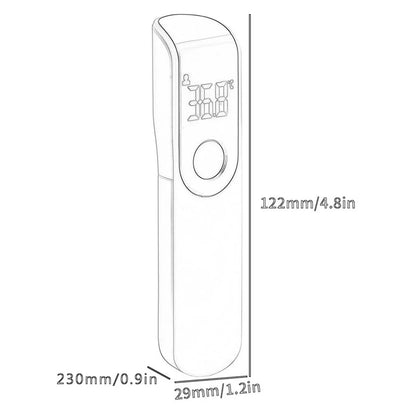Non-Contact Infrared Thermometer – Digital LCD Body Temp Sensor for Infant & Adult Use