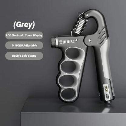 5-100kg Adjustable Grip Strength Device for Rehabilitation Training, Muscle Enhancement, Strength Training, Grip Strength Device