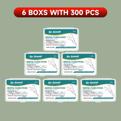 Dental Floss Sticks – 50/150/300/600/1000pcs Oral Care Tools for Healthy Teeth & Gums