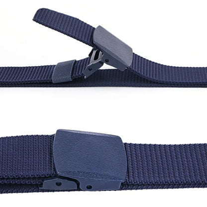 New Men's Automatic Buckle Belt Outdoor Hunting Hiking Daily Work Sports Tactical Waist Belt Hunting Clothing Accessory