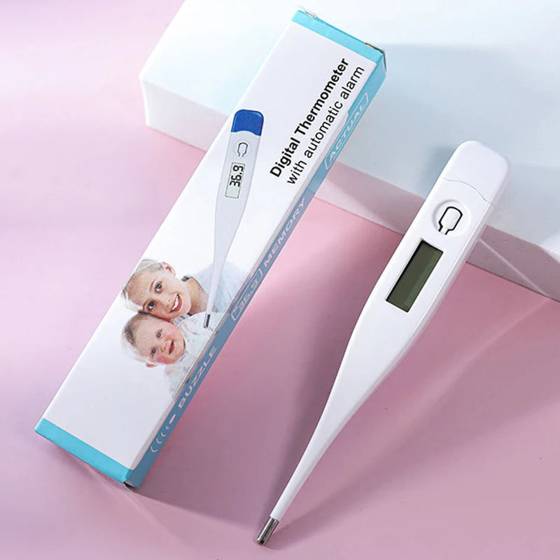 Digital Household Thermometer & Pulse Oximeter – Medical Ear Thermometer for Babies and Adults, Fever & Pulse Monitoring