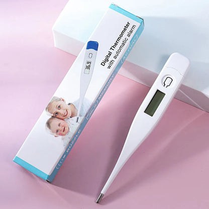 Digital Household Thermometer & Pulse Oximeter – Medical Ear Thermometer for Babies and Adults, Fever & Pulse Monitoring
