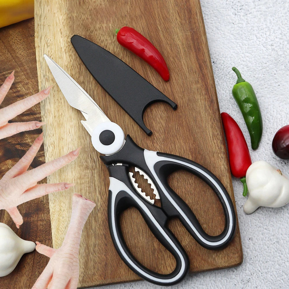 Multi-function Scissors Household Fish-killing Special Shears Roast Chicken and Duck Bones  Vegetable Chopping Fish Food