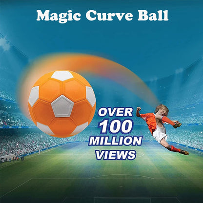 Curve Swerve Soccer Ball – Magic Football Toy for Kids Outdoor Training & Play