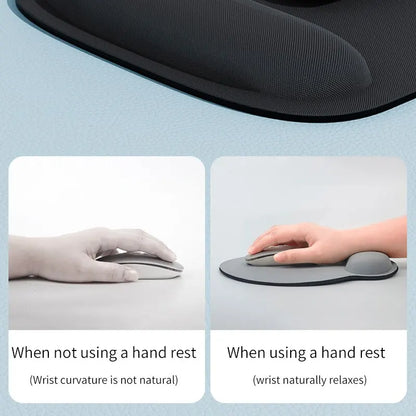 Colorful Wrist Mouse Pad – Large EVA Pad with Wrist Support for Office & Learning
