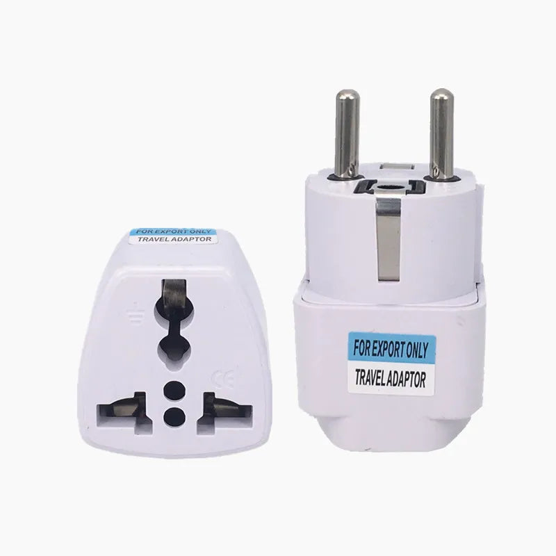 Universal Travel Plug Adapter – Multi-Region Converter for US, UK, EU, AU, KR, JP & More