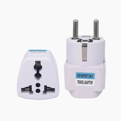 Universal Travel Plug Adapter – Multi-Region Converter for US, UK, EU, AU, KR, JP & More