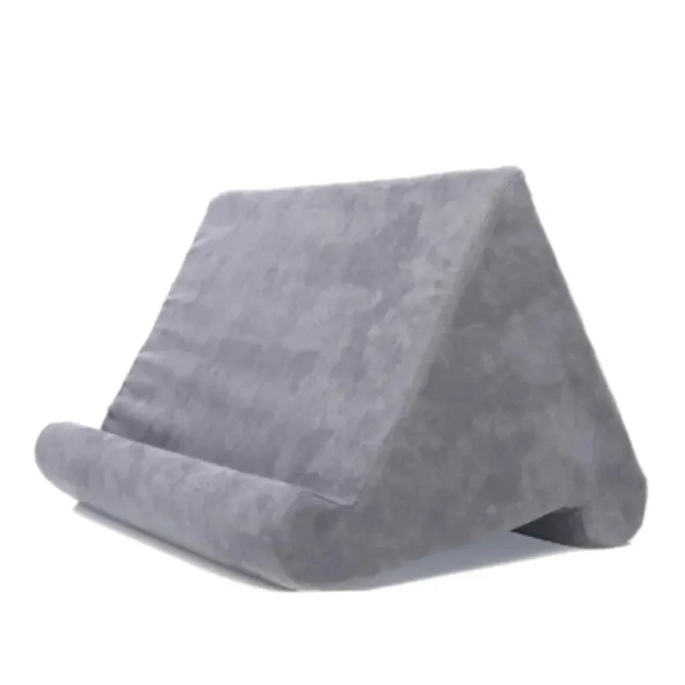 Multifunction Sponge Pillow Tablet Stand – Adjustable Reading Holder for iPad, Samsung, Huawei Tabs, Bed Mount Bracket