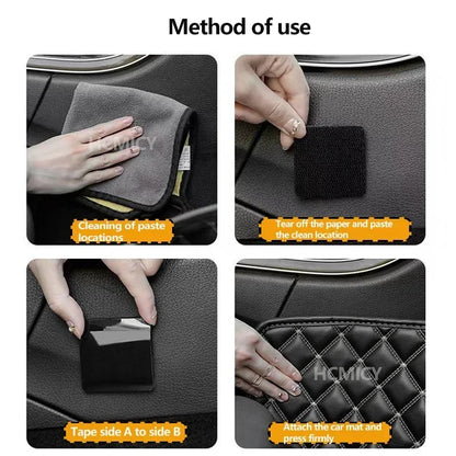 Universal Car Carpet Tape – Self-Adhesive Floor Mat Clip Fixing Bracket for Car & Home Mats