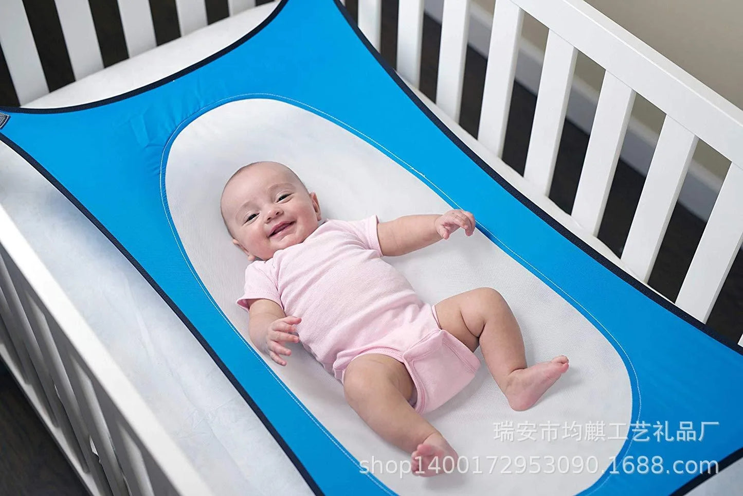 Breathable Baby Hammock – Removable Crib Sleep Hammock for Infant Comfort & Safety