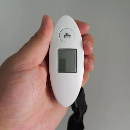 Portable Digital Luggage Scale – 40kg/100g Travel Hanging Scale with LCD Display & Strap