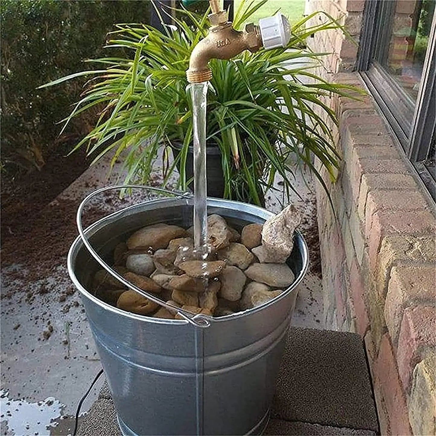 Invisible Floating Faucet Fountain – Novelty Garden Water Feature
