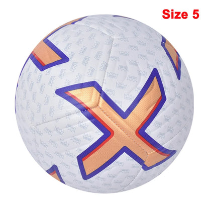 Standard Size 5 Soccer Ball – PU Machine-Stitched Football for Outdoor Match & Training