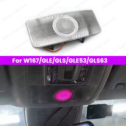 For Mercedes Benz W167 GLE GLS AMG GLE53 Car Interior Multicolor Ambient Light Sunroof Lamp Refit 64 Colours LED Skylight Lights