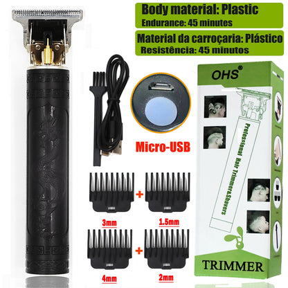 T9 Cordless Electric Hairber Shaver Hair Trimer Home Appliances Travel Barber Razors Shaving Machine for Men Trimmer Man