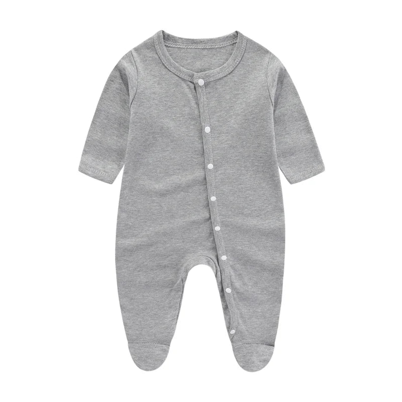 Newborn Girl Romper 2023 – Autumn Winter Soft Cotton Infant Onepiece for 0-9 Months