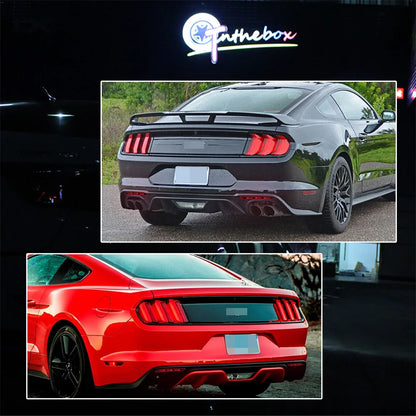 For Ford Mustang 2015 2016 2017 Car LED Rear Bumper Reflector Light Tail/Brake Light Rear Fog Light Sequential Turn Signal Light