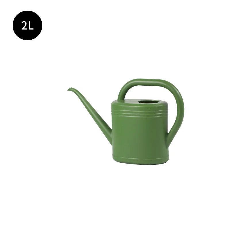 Nordic Style Plastic Watering Can – Long Spout Kettle for Indoor & Outdoor Plants