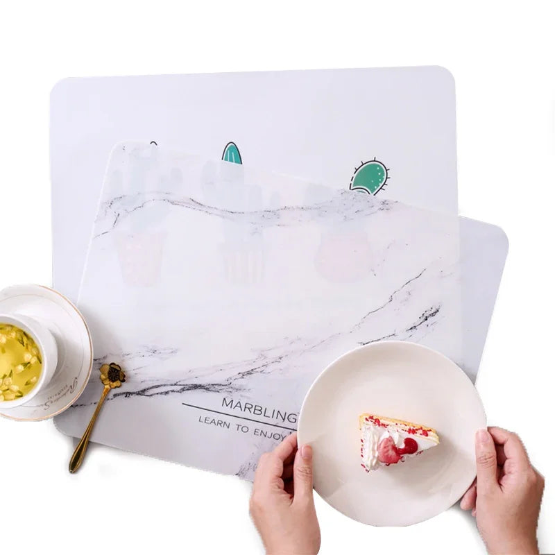 Silicone Waterproof Table Placemat – Heat-Resistant Anti-Slip Dining Mat