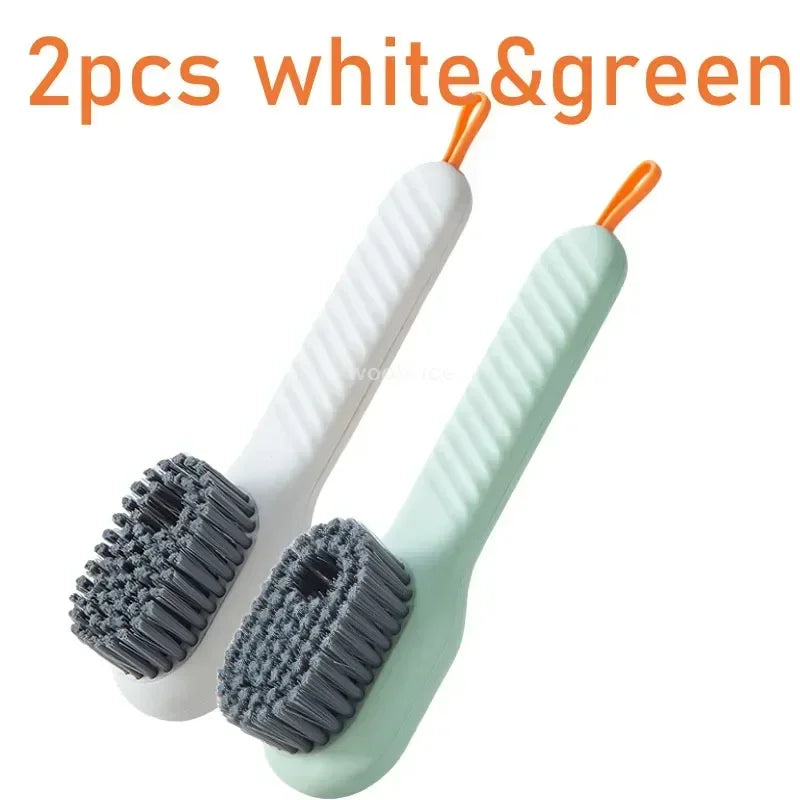 Multi-Function Automatic Spot Shoe Brush – Soft Bristle Handheld Cleaner with Liquid Dispenser