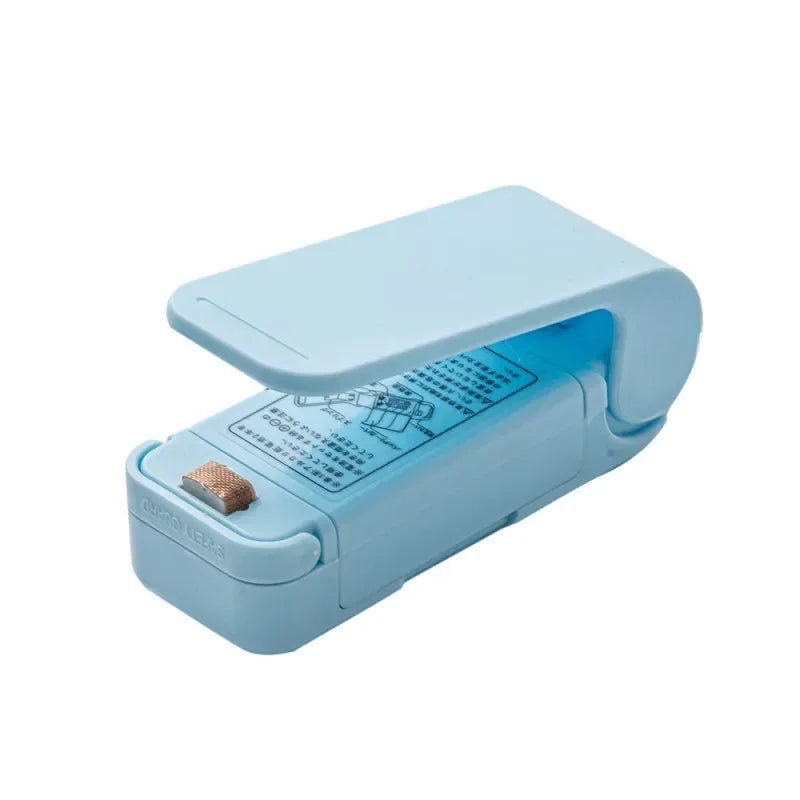 Mini Heat Bag Sealer – Portable Plastic Clip for Food Storage, Snack Packaging & Kitchen Organization
