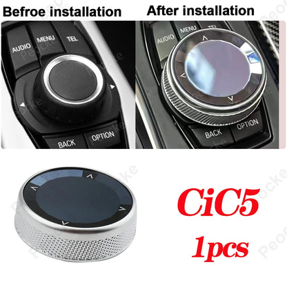 Crystal Multimedia Knob for BMW F33 F20 G20 G12 G30 F30 F11 Car Multimedia Buttons Cover G26 G29 F10 F06 F22 F36 Auto Accessory