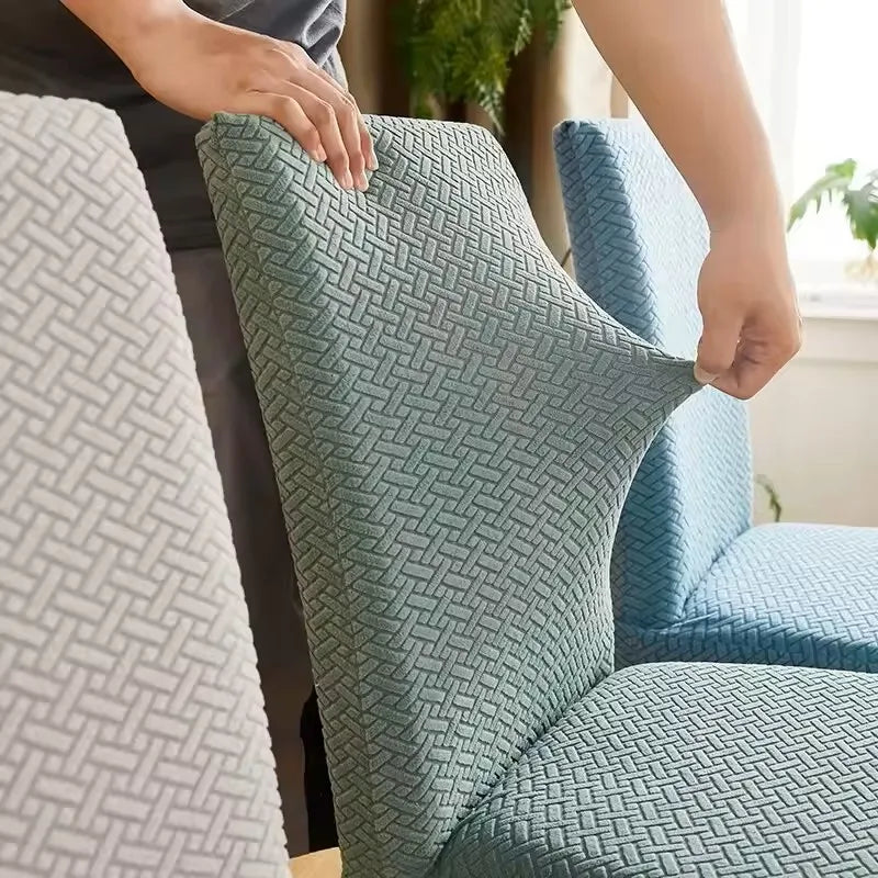 Universal Elastic Chair Covers – Stretchable Seat Slipcovers for Dining & Living Room Chairs
