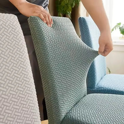 Universal Elastic Chair Covers – Stretchable Seat Slipcovers for Dining & Living Room Chairs