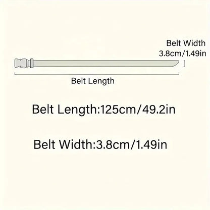 Men’s Tactical Sports Belt – Adjustable Quick Release Belt for Outdoor Training, Hiking & Mountaineering