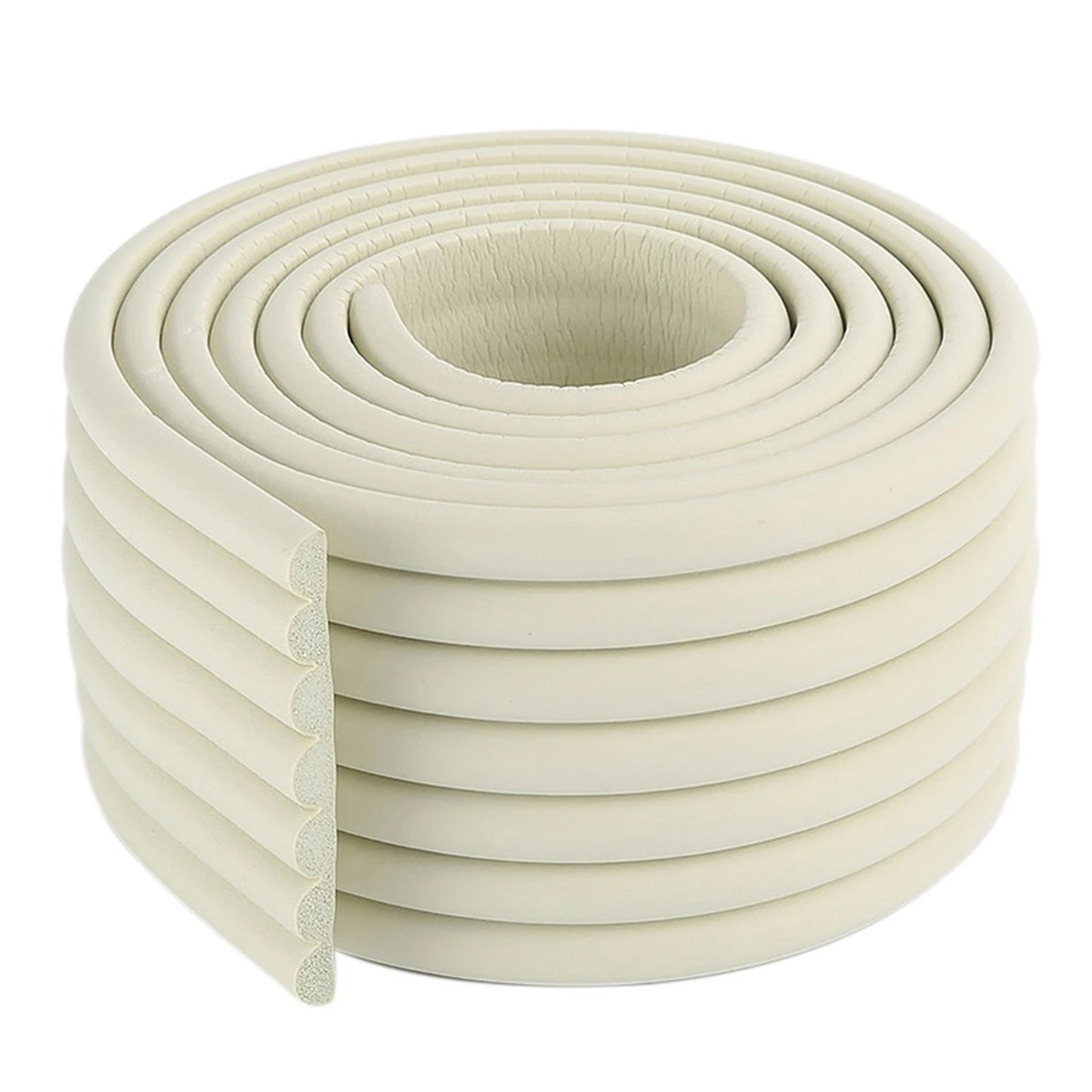 2M Table Edge Guard Furniture Corner Protector Self Adhesive U-Shape Anticollision Strip Child Safety Protection Soft Edge