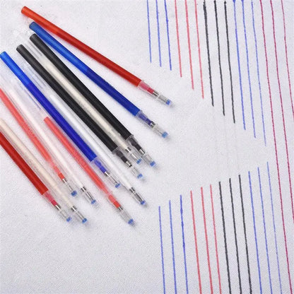 1Set High Temperature Disappearing Marker Pens – Heat Wrap Fade-Out Fabric Markers for Sewing & DIY