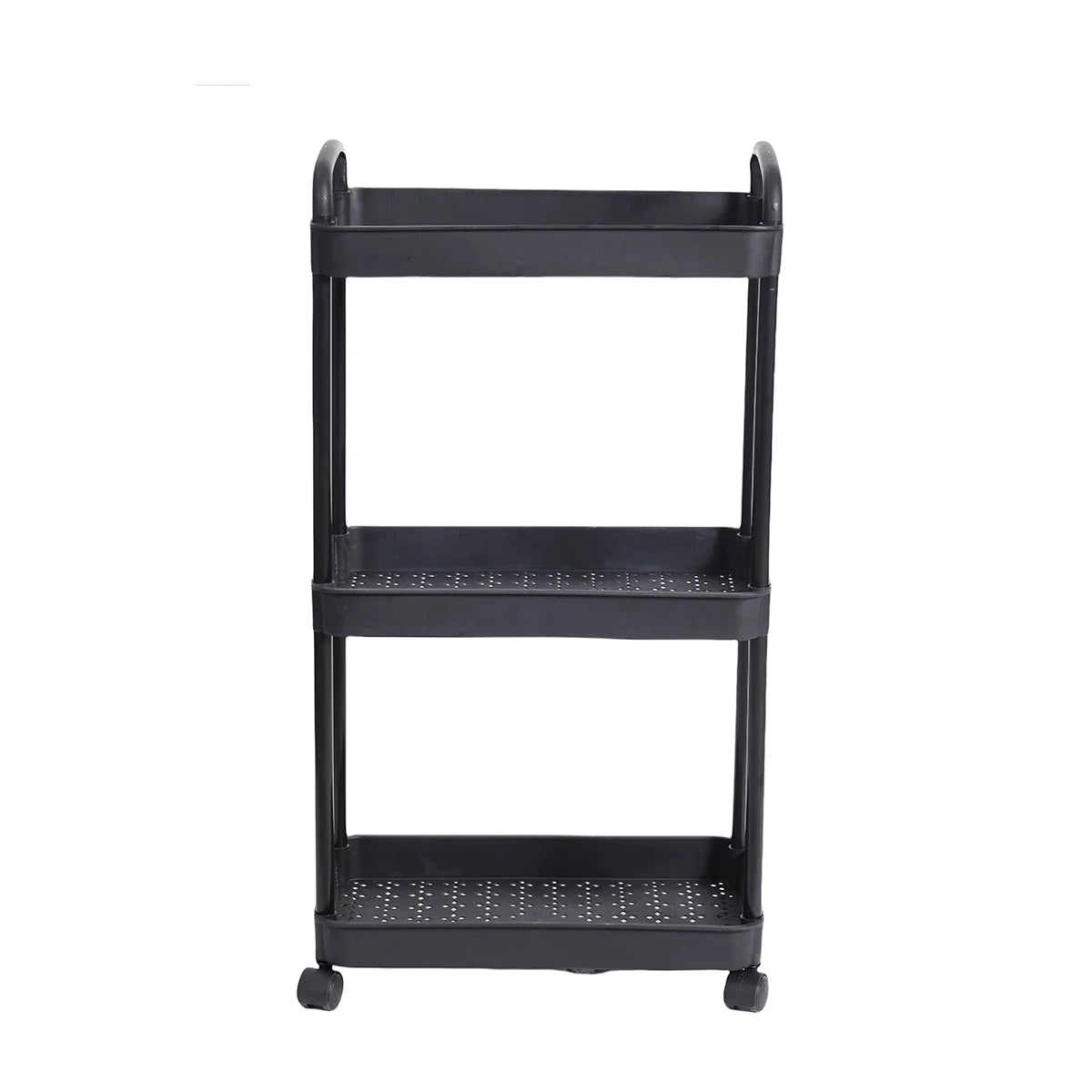 3/4-Tier Multi-Layer Rolling Storage Cart – Mobile Kitchen, Bathroom & Bedroom Organizer with Lockable Wheels