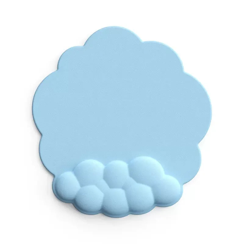 Mouse pad with wrist rest keyboard cloud anti-slip desktop office gamer mouse wrist rest Ergonomic keyboard mouse pad wrist rest