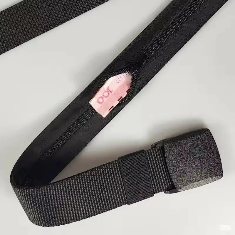 Anti-Theft Travel Cash Belt – Hidden Money Waist Pack for Men and Women