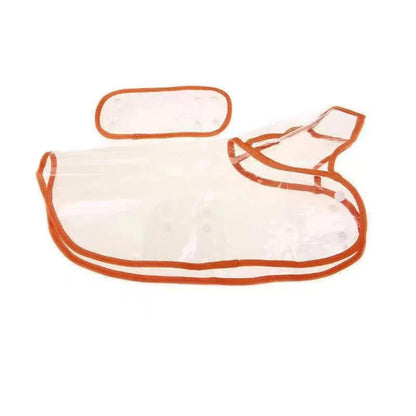 Waterproof Dog Raincoat – Hooded Transparent Rainwear Jacket for Small Dogs & Puppies