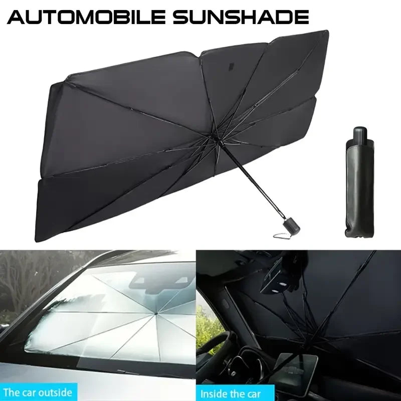 Universal Car Window Sunshade – Side & Front Windshield Heat Insulation & Sun Protection Cover