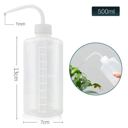 Squeeze Watering Bottles – 150/250/500mL Beak Kettle for Succulents, Flowers & Tattoo Use