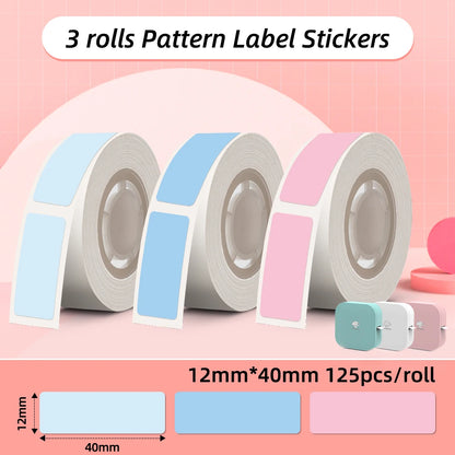 Zodzi Q30 Label Printer Mini Printer Pocket Thermal Label Maker Wireless Sticker Pocket Portable Printer Various Label Paper