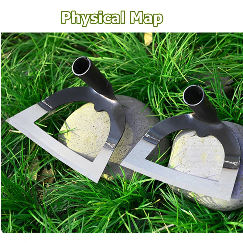 Hollow Steel Weeding Hoe – Labor-Saving Garden Tool for Soil Loosening & Farming