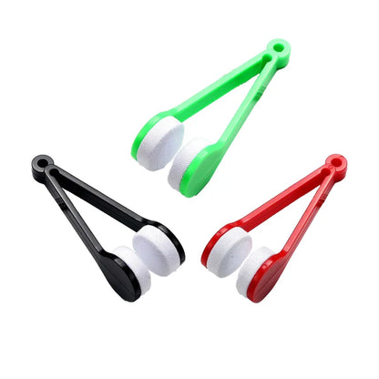 Microfiber Eyeglass Cleaning Brush – Portable Lens Cleaner for Glasses, Sunglasses & Travel Use