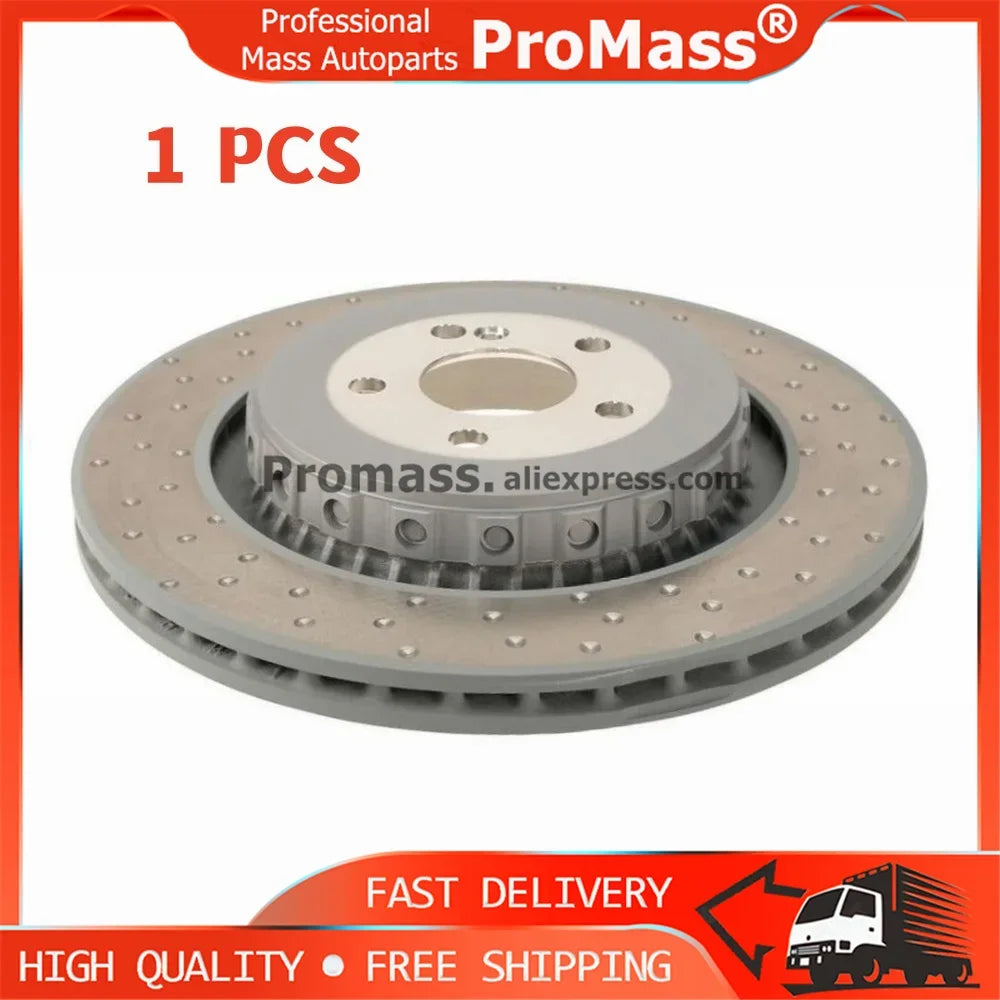 New 2214230812 A2214230812 Brake Rotor Disc for Mercedes-Benz AMG S63 S65 CL63 CL65 W221 Rear Brake Disc