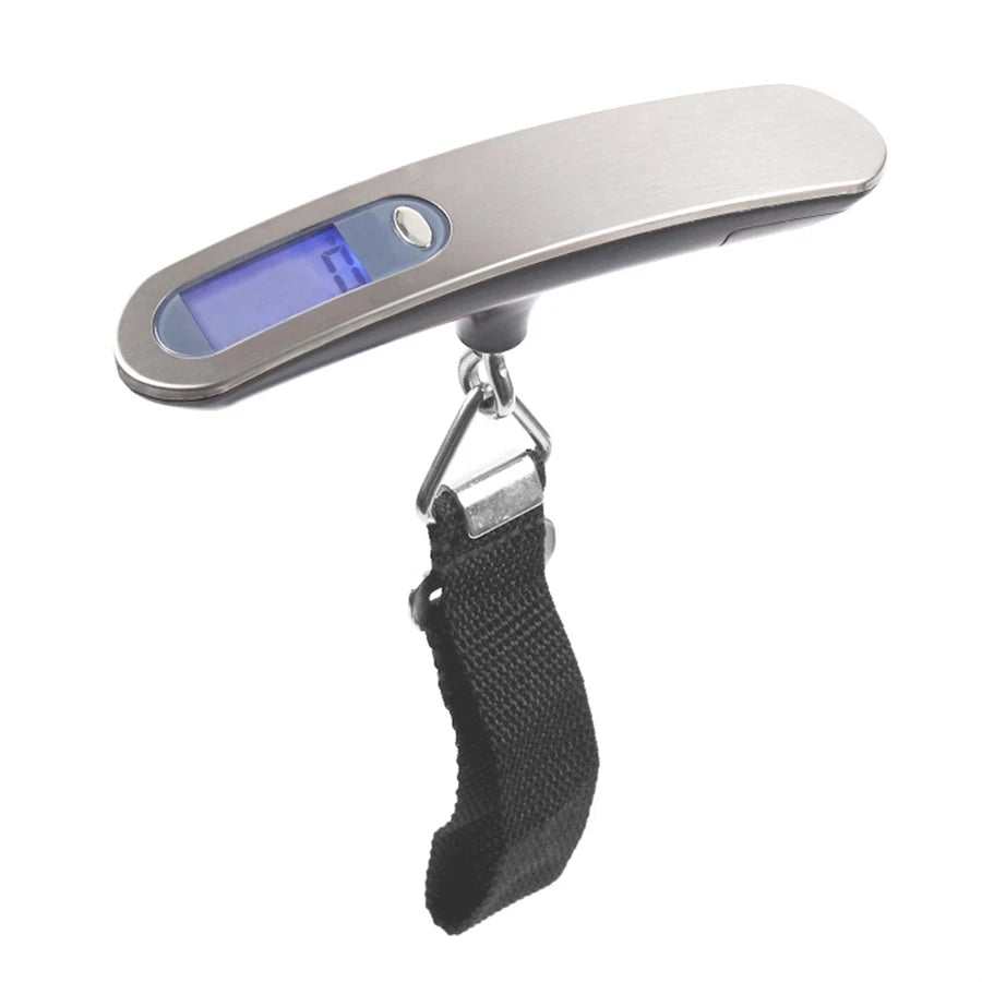 Digital Luggage Hanging Scale – 50kg/110lb Portable Travel Scale with LCD Display & Hook