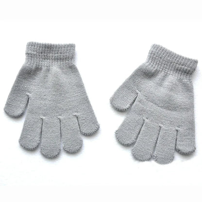 Winter Kids Gloves – Cold Weather Mittens for Boys & Girls (Ages 6–10)