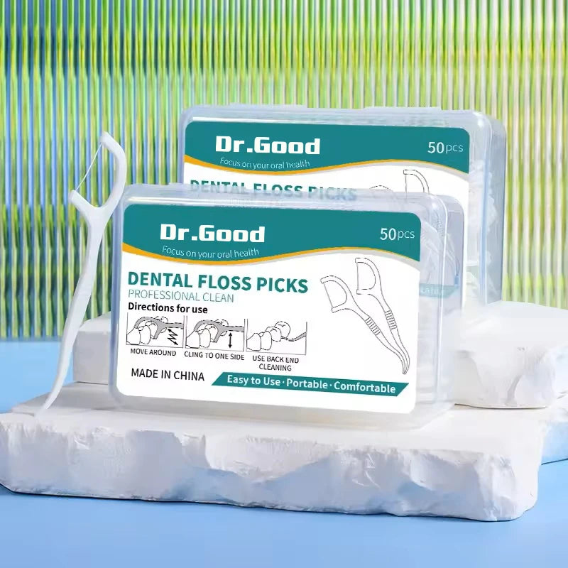 Dental Floss Sticks – 50/150/300/600/1000pcs Oral Care Tools for Healthy Teeth & Gums