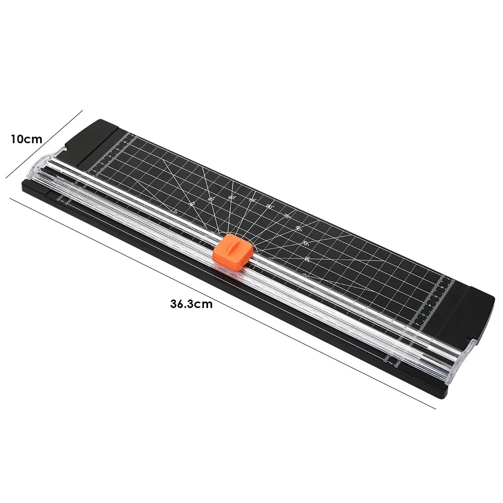 Office A4 A5 Guillotine Paper Cutter with Automatic Safety Guard – Lightweight Craft Paper Cutting Mat