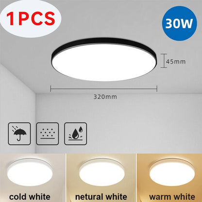 Remote Control Ceiling Lamp – Dimmable LED Chandelier Lighting for Living Room, Bedroom & Kitchen