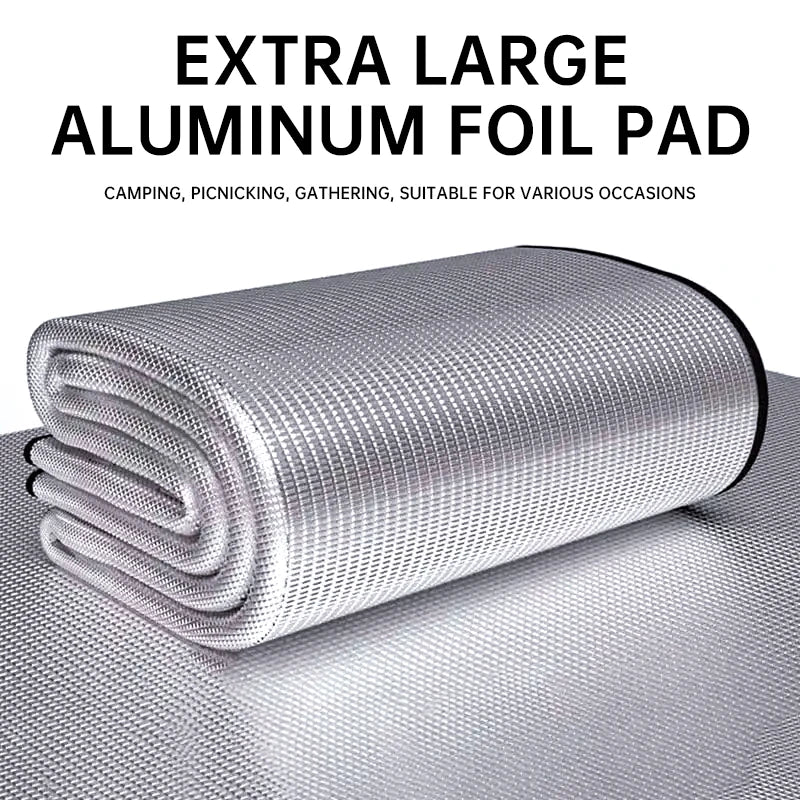 Outdoor Picnic Moisture-Proof Pad – Double-Sided Thick Aluminum Film Waterproof Beach & Camping Mat