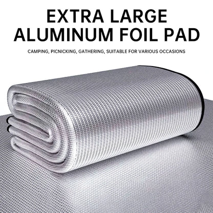 Outdoor Picnic Moisture-Proof Pad – Double-Sided Thick Aluminum Film Waterproof Beach & Camping Mat