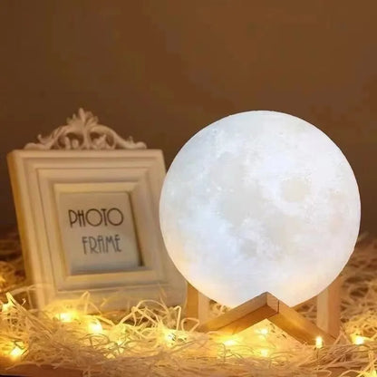 DIY Hand-Painted Moon Light Kit for Kids - Parent-Child Educational Craft Educational Planet Night Light Kindergarten Activity